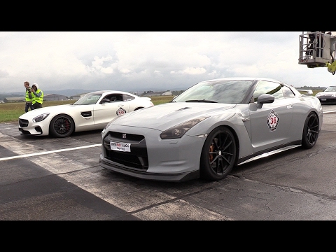 Mercedes Amg Gts Vs Audi Rs6 W Akrapovic Vs Nissan Gt R R35 Youtube