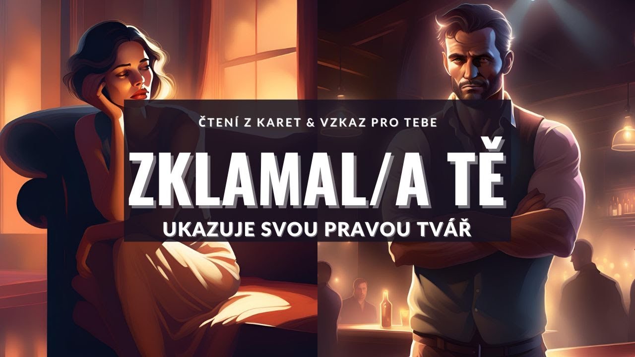 Zklamal/a Tě • Ukazuje svou pravou tvář #tarot #vykladkaret #barbraspirit