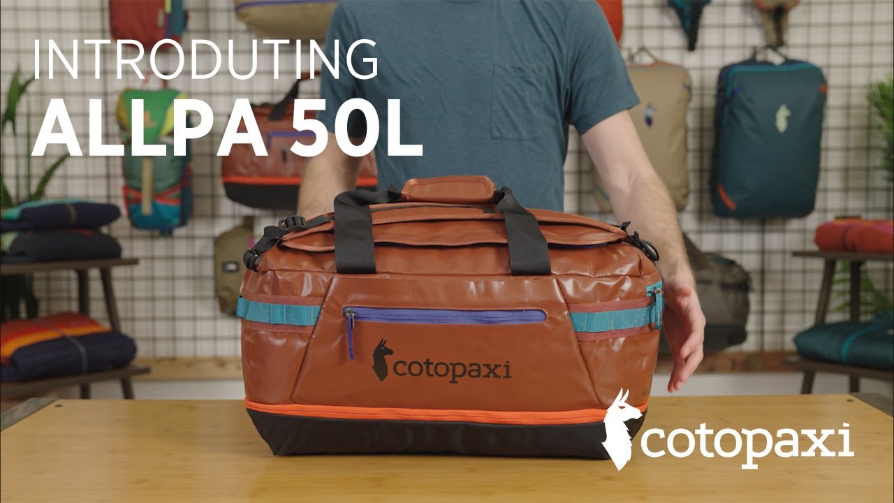 Allpa 50L Duffel Bag - YouTube