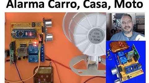✅ Alarma Casa, Carro, Moto fácil de hacer con Arduino, RF, Bluetooth, sensores