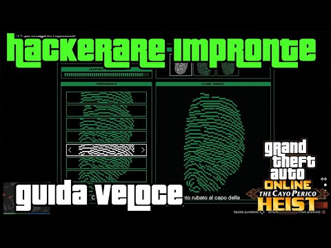 Come hackerare i tastierini - Colpo Cayo Perico - Clonazione Impronte - GTA ONLINE ITA GUIDA