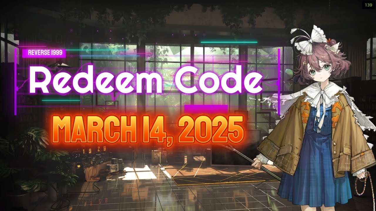 New Redeem Code (March 14, 2025) [Reverse 1999] - YouTube