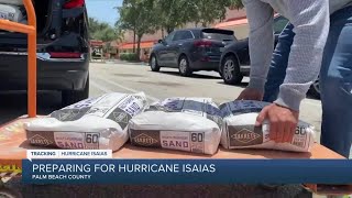 Palm Beach County residents stock up on supplies to prepare for Hurricane Isaias