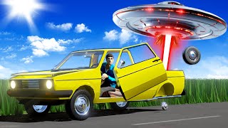 RED UFO DESTROYED MY TRUCK! - The Long Drive