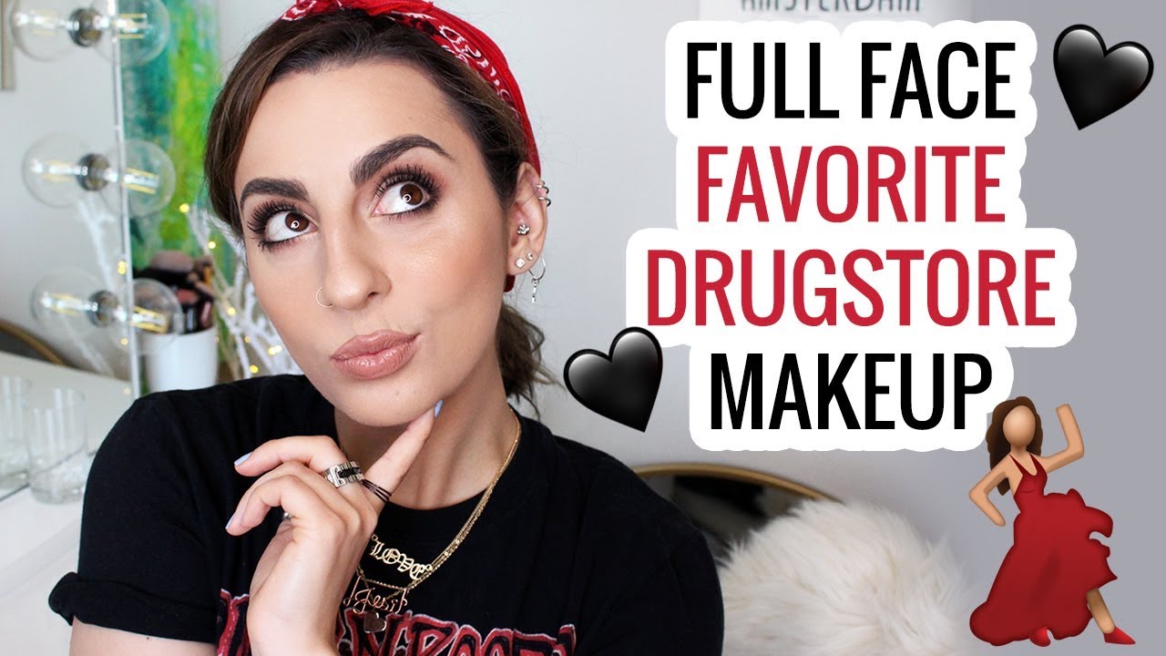 Full Face Using My Current Drugstore Favorites!