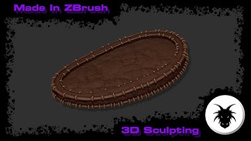 Using Polygroups and Frame Mesh to insert IMM stitches in ZBrush #Shorts