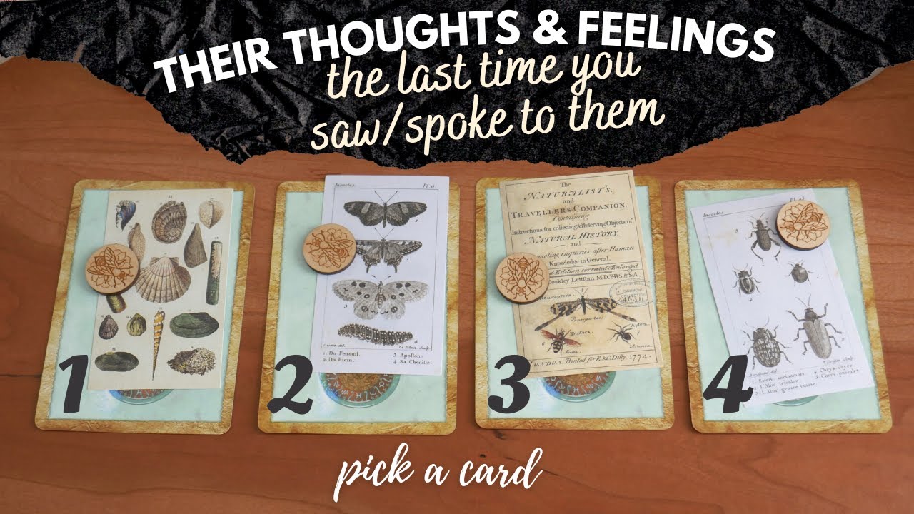 Their Thoughts/Feelings The Last Time You Saw/Spoke? 🤔⁉️| Timeless PICK A CARD Reading