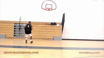 Dre Baldwin: Scoring Over Shot Blockers - Catch, Shot Fake, Up & Under Reverse Left Hand Layup Pt. 1