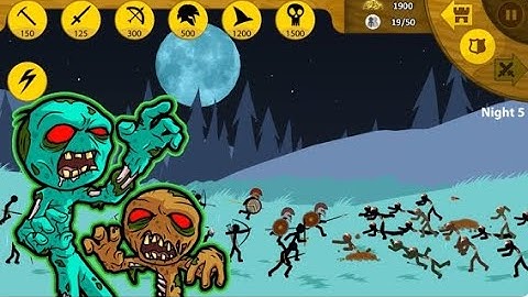 Stick war legacy part 6 gameplay walkthrough : endless dead mode (Android Andy IOS)