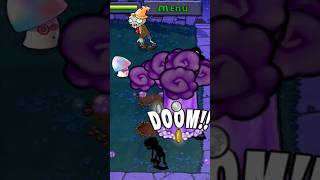 Legendary Doom Shroom 💀🔥 #doomshroom #plantsvszombies #pvz #trending #gaming #funnyshorts