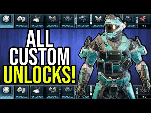 How To Unlock All Armor on Halo Reach PC (Master Chief Collection Custom Unlocks)