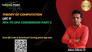 LEC 11 | Regular language to DFA part 1 | LEC 11 | TOC | GATE CS 2022 AND 2023 | Ankush Sir