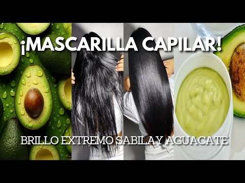 💚MASCARILLA CAPILAR DE AGUACATE Y TRANSFORMA TU CABELLO🍯🌿#cabelloperfecto #cabellosano - YouTube