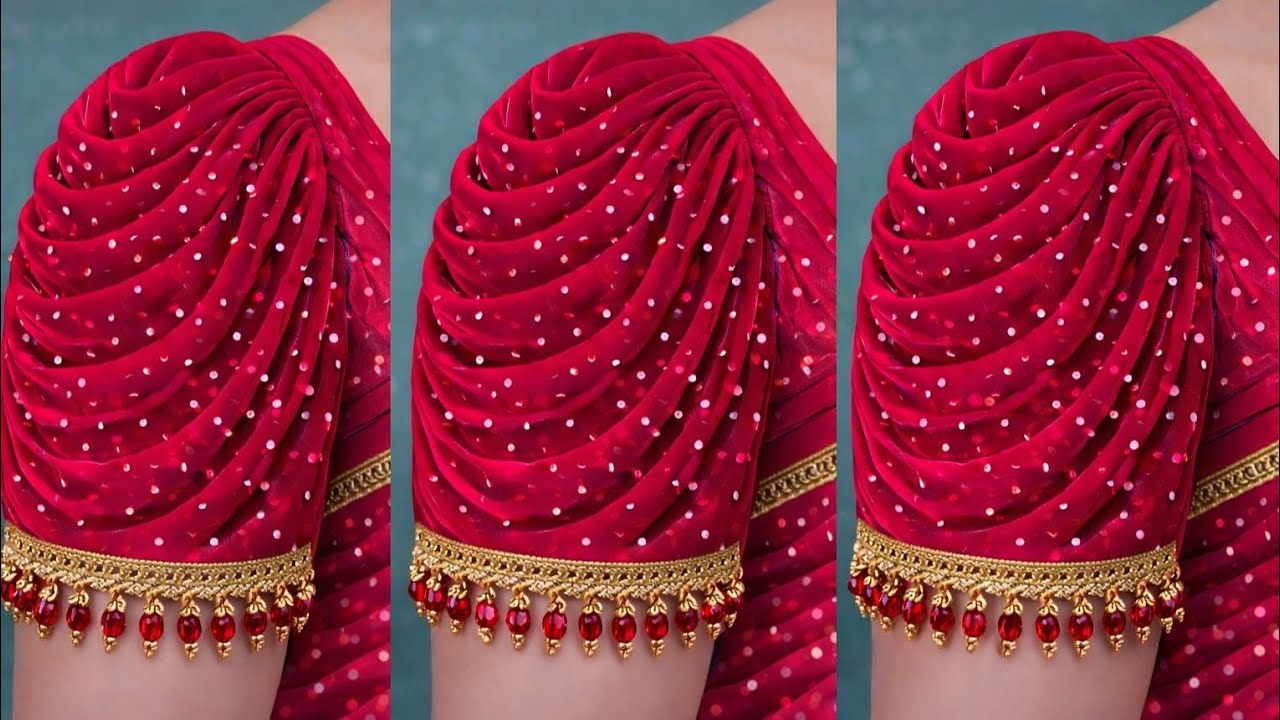 Blouse Sleeves Design Cutting And Stitching | Baju ka Design 