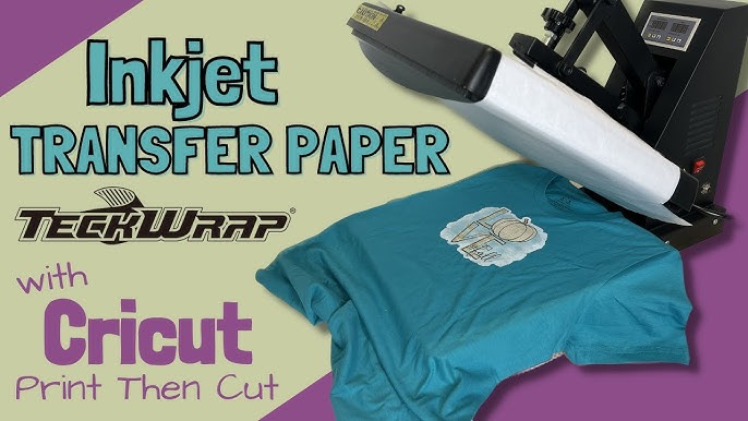  TransOurDream Heat Transfer Paper for Dark T Shirts (10  Sheets, 8.5x11'') GLOW IN THE DARK Iron on Transfers Paper Printable Heat  Transfer Vinyl for Inkjet Printer : Arts, Crafts & Sewing