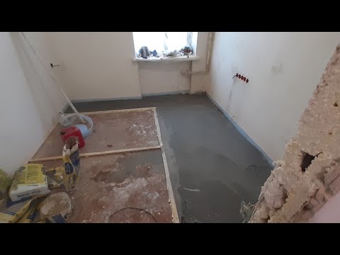 Наливной пол на деревянное основание