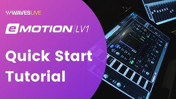 (한글자막) Waves eMotion LV1 Live Mixer – Quick Start Tutorial