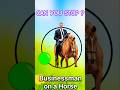Businessman on a Horse #shorts #horse