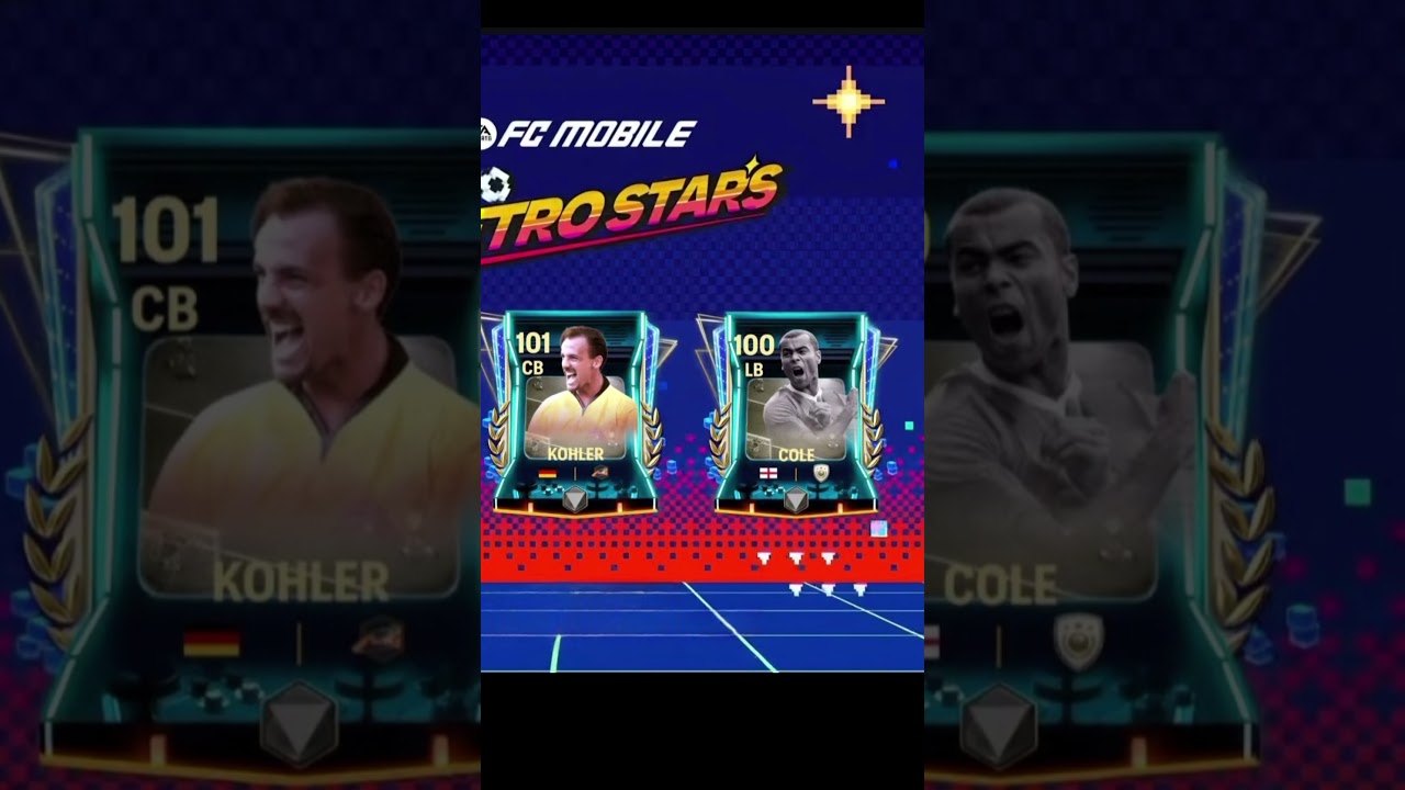 Fc mobile retro star's event week 2 new cards reward ☠️🤯