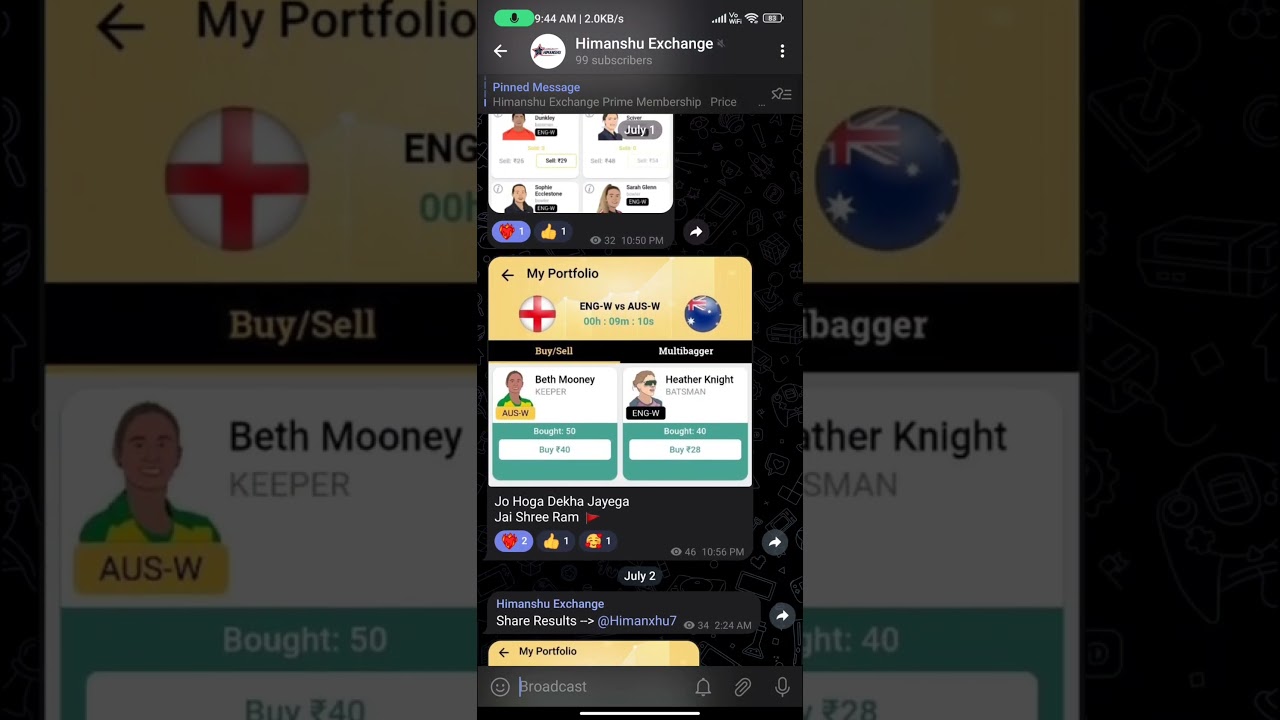 Exchange22 picks Today | Himanshu Exchange