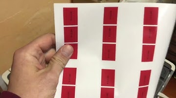 Self-laminating cable labels (video with subtitles)