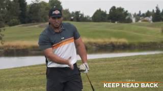 Tip #3 Keep the head back