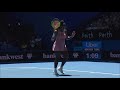 Serena Williams v Maria Sakkari highlights (RR) | Mastercard Hopman Cup 2019