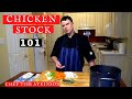 How to make chicken stock 101