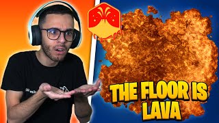 Provo la NUOVA modalità THE FLOOR IS LAVA di FORTNITE! *la più bella di sempre*