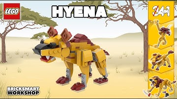 Hyena MOC LEGO 31112 Alternate Digital Build