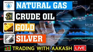  21st December 2023  CRUDEOIL, NATURALGAS,  GOLD, SILVER, MCX ANALYSIS TRADING WITH AAKASH