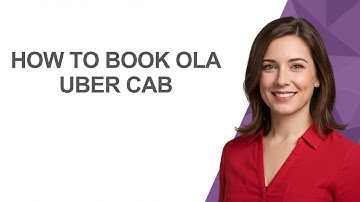 How to Book Ola Uber Cab - AshleyHowTo
