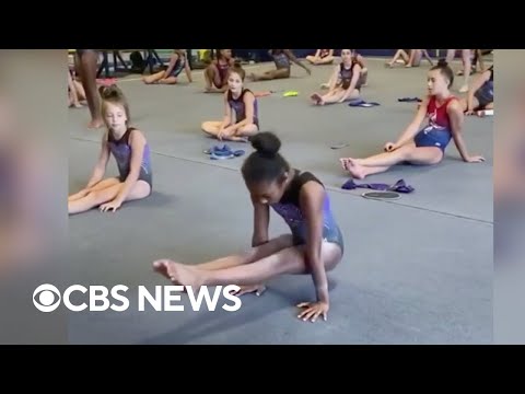 Teen gymnast sets sights on 2024 Olympics