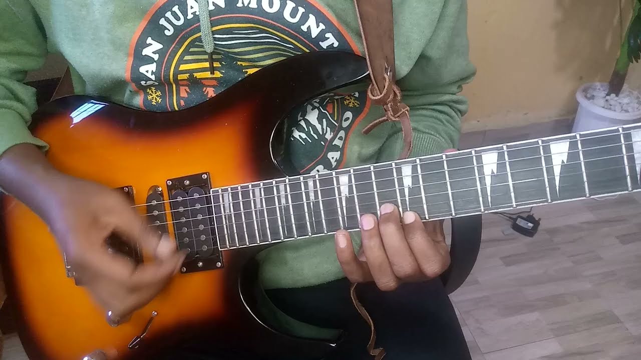 AFRO LES WANYIKA EASY SOLO GUITAR LESSON | TUTORIAL 