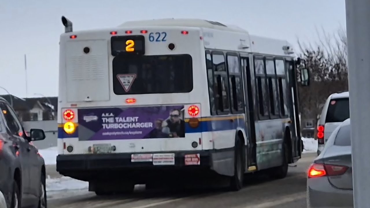Another Ride onboard Regina Transit 2008 NovaBUS LFS 