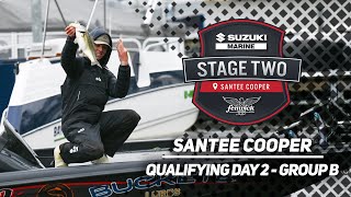 Bass Pro Tour | Stage Two | Santee Cooper | Qualifying Day 2 - Group B Highlights