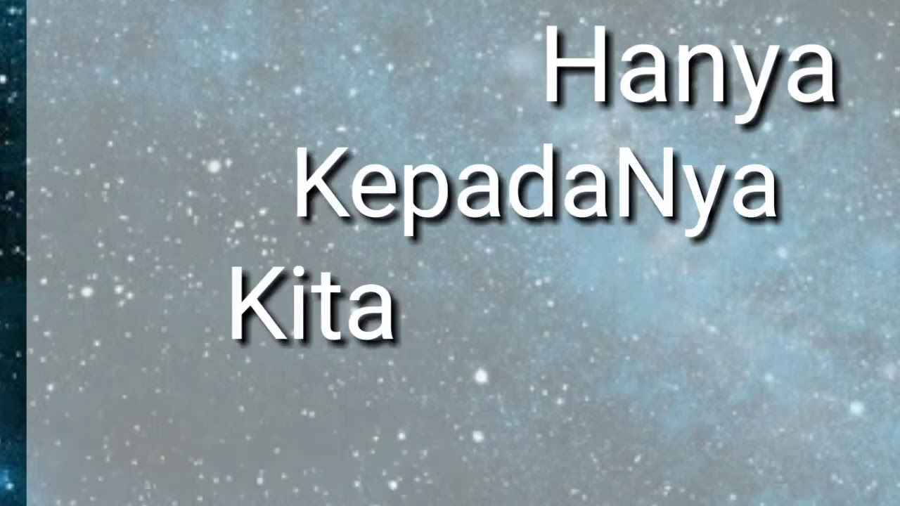 Lyric Hanya Rindu_Andmesh Kamaleng YouTube Lyric Hanya Rindu_Andmesh Kamaleng YouTube