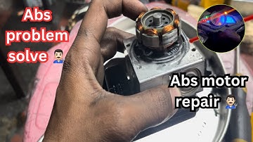 ABS,problem 🤬not working abs problem Bajaj rs 200 abs motor repair 👨🏻‍🔧