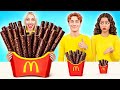 大・中・小フードチャレンジ | クールないたずらとトリック Multi DO Challenge