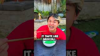 Eating Only Green Food Challenge #shorts