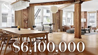 Impeccably Designed Full-Floor SoHo Loft
