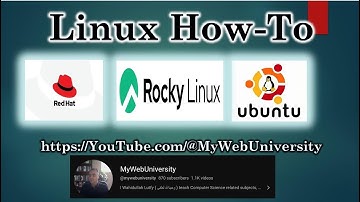 Linux How to (Red Hat, Rocky and Ubuntu)