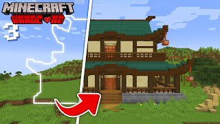 มาสร้างบ้านญี่ปุ่นใน Minecraft Hardcore