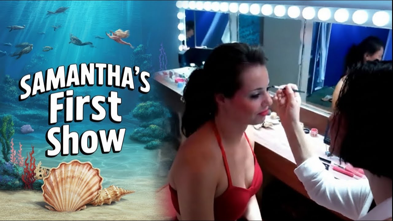 Weeki Wachee Mermaid Samantha's First Show (2012)