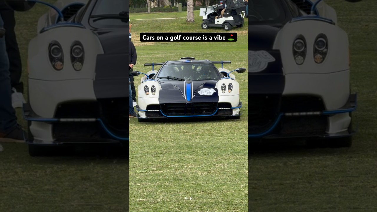 About Motor Cavalcade 24’, car paradise on a golf course ⛳️  