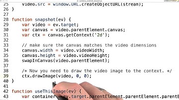 Snapshot function - Mobile Web Development
