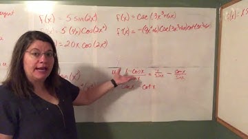 AP Calculus 2.10:  Derivatives of Trig  Functions