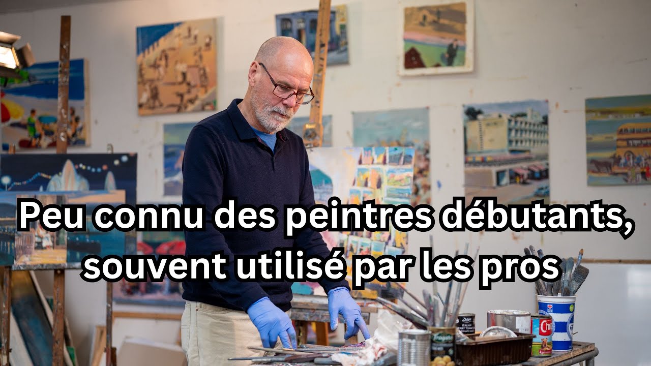 Apprendre à peindre pour tous! Leçon 23: Le point de convergence et la subordination en composition.