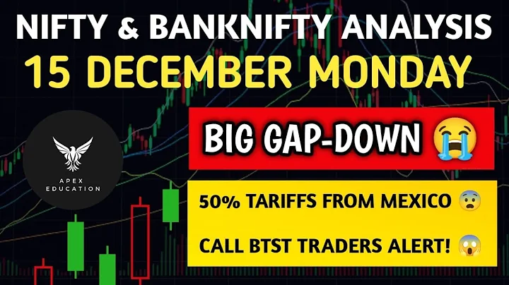 Nifty Monday Prediction | Bank Nifty Monday Prediction |15 December Monday Market gap up or gap down