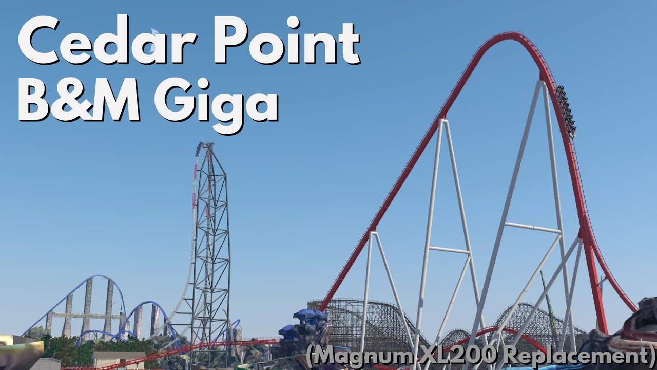 Antares | Cedar Point B&M Giga Concept (Magnum Replacement) | NoLimits 2